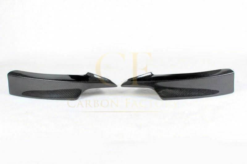 MP Style Carbon Fibre Front Splitter Covers for BMW F30 F31 3 Series M Sport 12-19