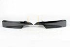MP Style Carbon Fibre Front Splitter Covers for BMW F30 F31 3 Series M Sport 12-19