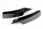 MP Style Carbon Fibre Front Splitter Covers for BMW F30 F31 3 Series M Sport 12-19