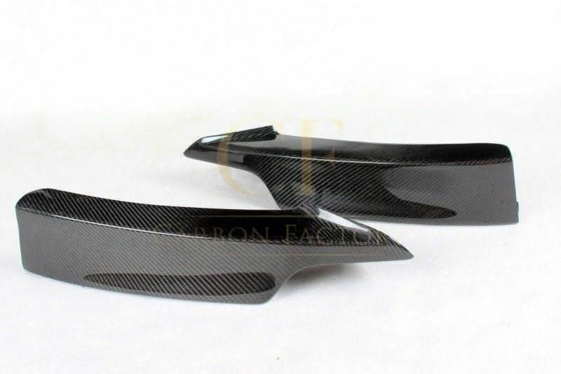 MP Style Carbon Fibre Front Splitter Covers for BMW F30 F31 3 Series M Sport 12-19