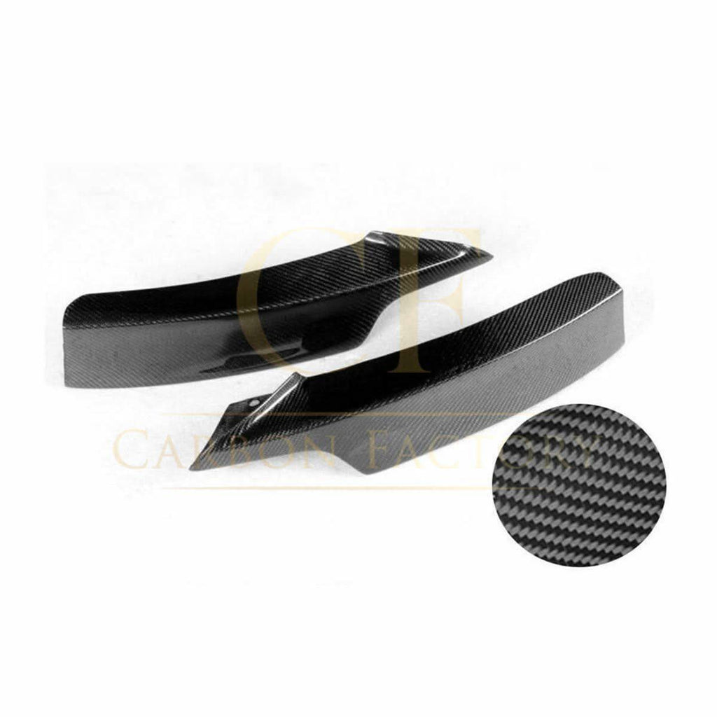 MP Style Carbon Fibre Front Splitter Covers for BMW F30 F31 3 Series M Sport 12-19