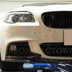 MP Style Carbon Fibre Front Splitter for BMW F10 5 Series 10-17