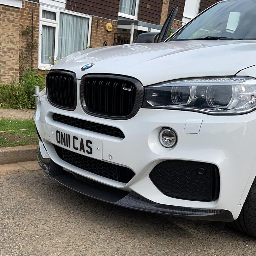 MP Style Carbon Fibre Front Splitter for BMW F15 X5 M Sport 14-18