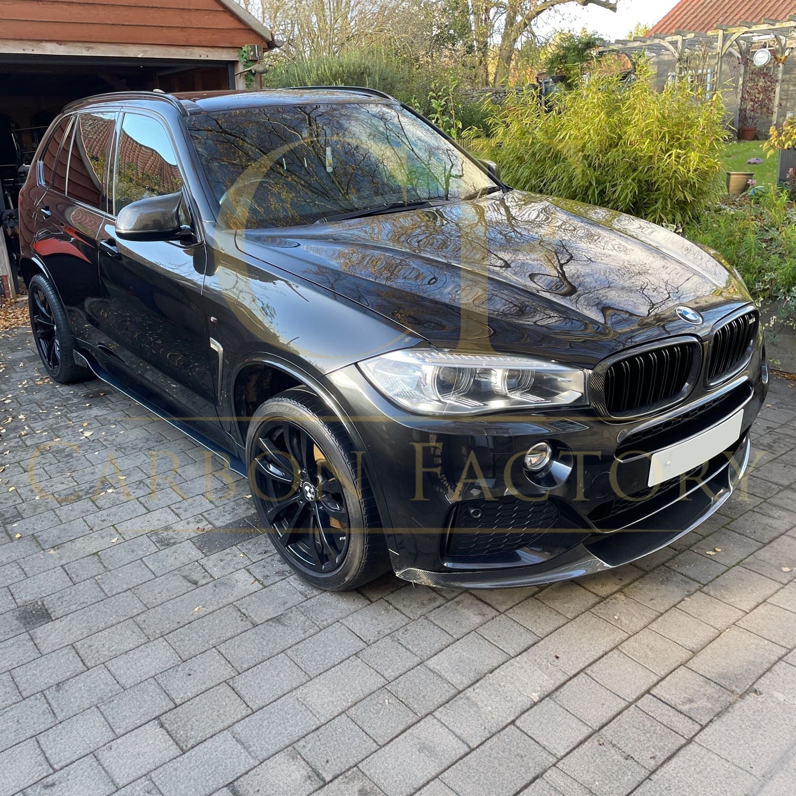 MP Style Carbon Fibre Front Splitter for BMW F15 X5 M Sport 14-18