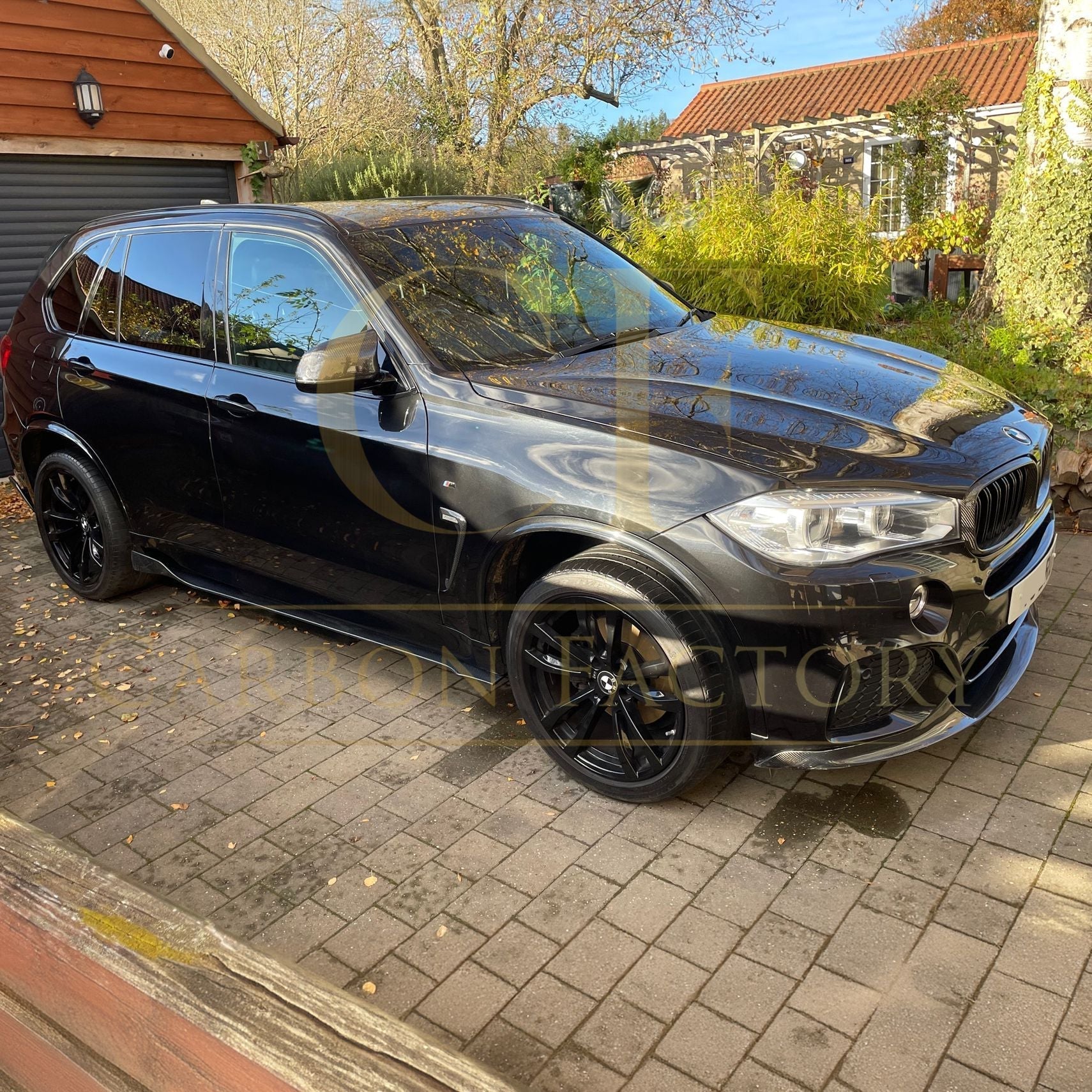 MP Style Carbon Fibre Front Splitter for BMW F15 X5 M Sport 14-18