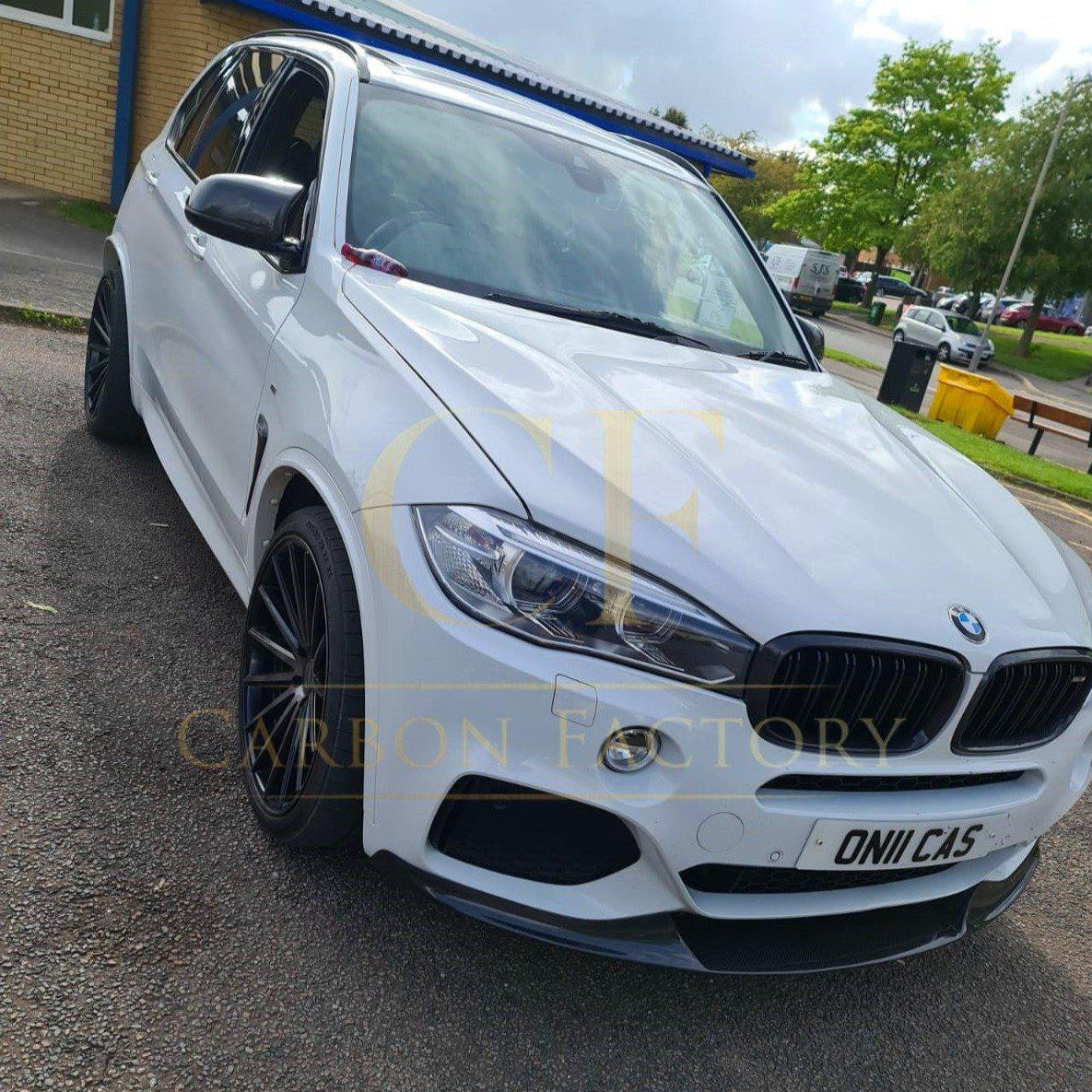 MP Style Carbon Fibre Front Splitter for BMW F15 X5 M Sport 14-18