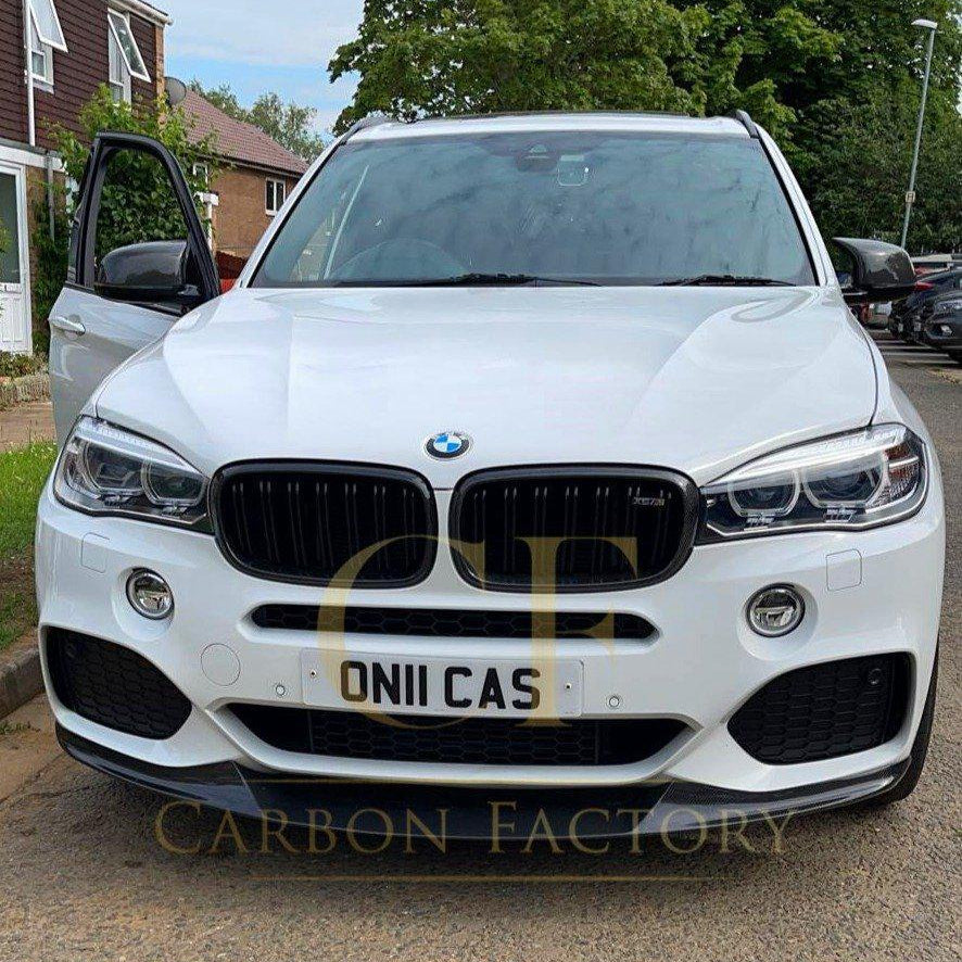 MP Style Carbon Fibre Front Splitter for BMW F15 X5 M Sport 14-18