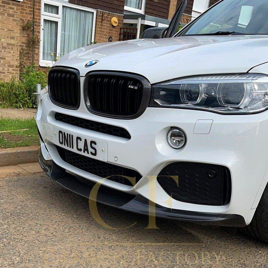 MP Style Carbon Fibre Front Splitter for BMW F15 X5 M Sport 14-18