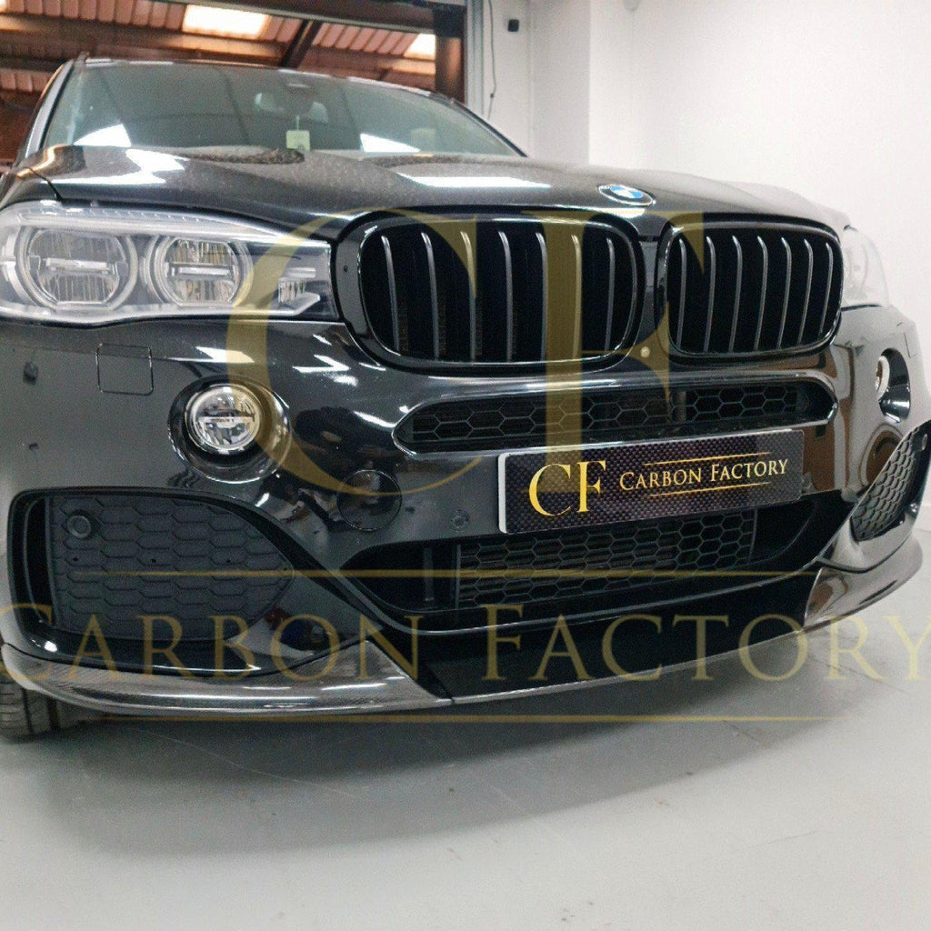 MP Style Carbon Fibre Front Splitter for BMW F15 X5 M Sport 14-18