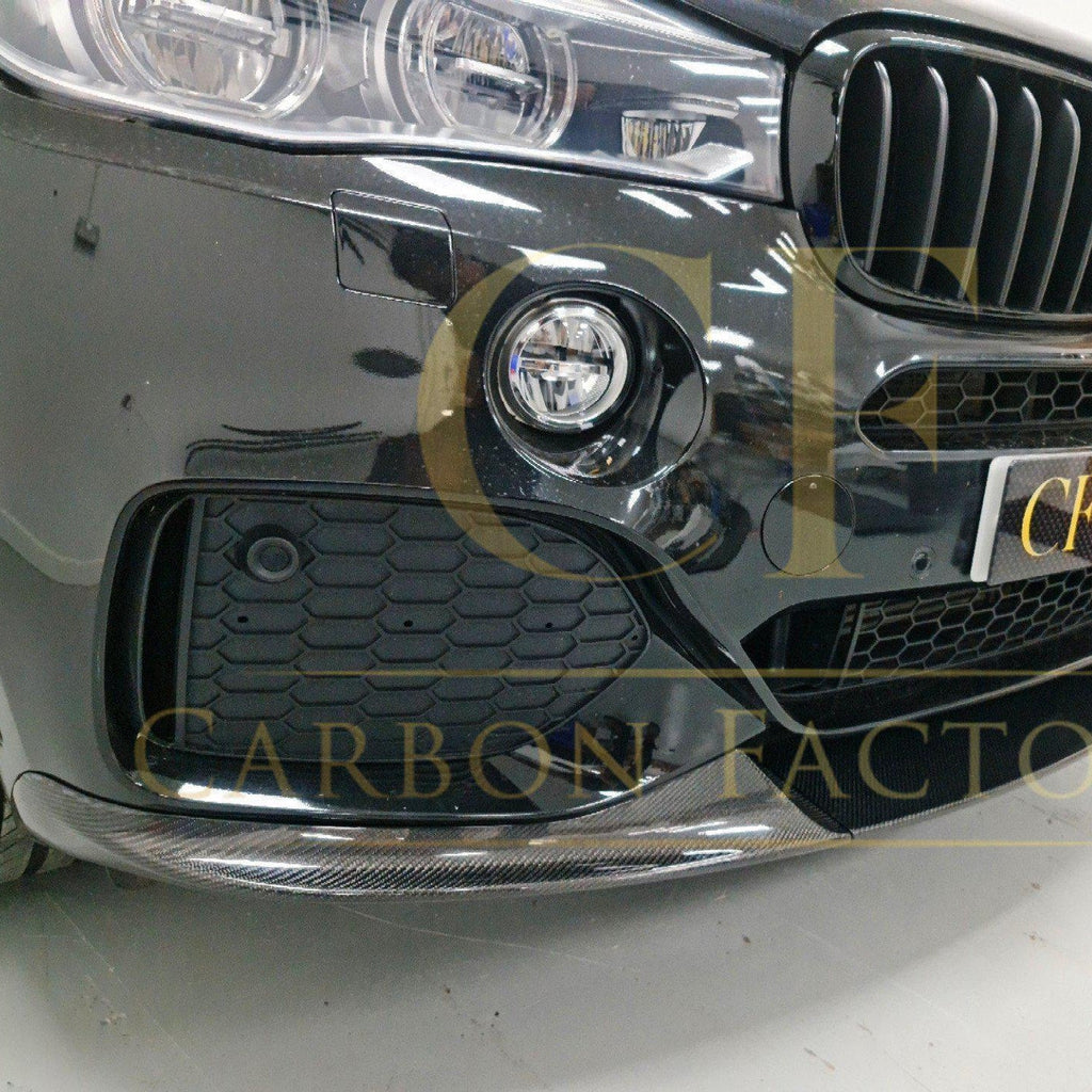 MP Style Carbon Fibre Front Splitter for BMW F15 X5 M Sport 14-18