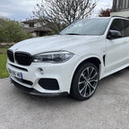 MP Style Carbon Fibre Front Splitter for BMW F15 X5 M Sport 14-18