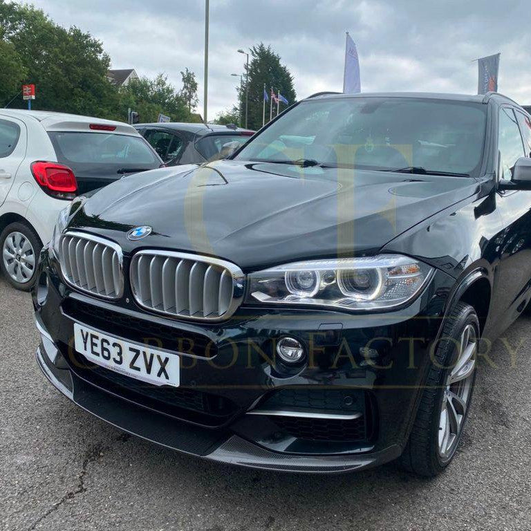 MP Style Carbon Fibre Front Splitter for BMW F15 X5 M Sport 14-18