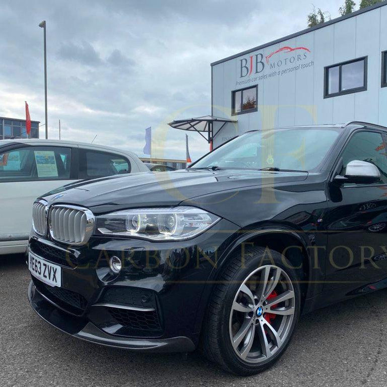 MP Style Carbon Fibre Front Splitter for BMW F15 X5 M Sport 14-18
