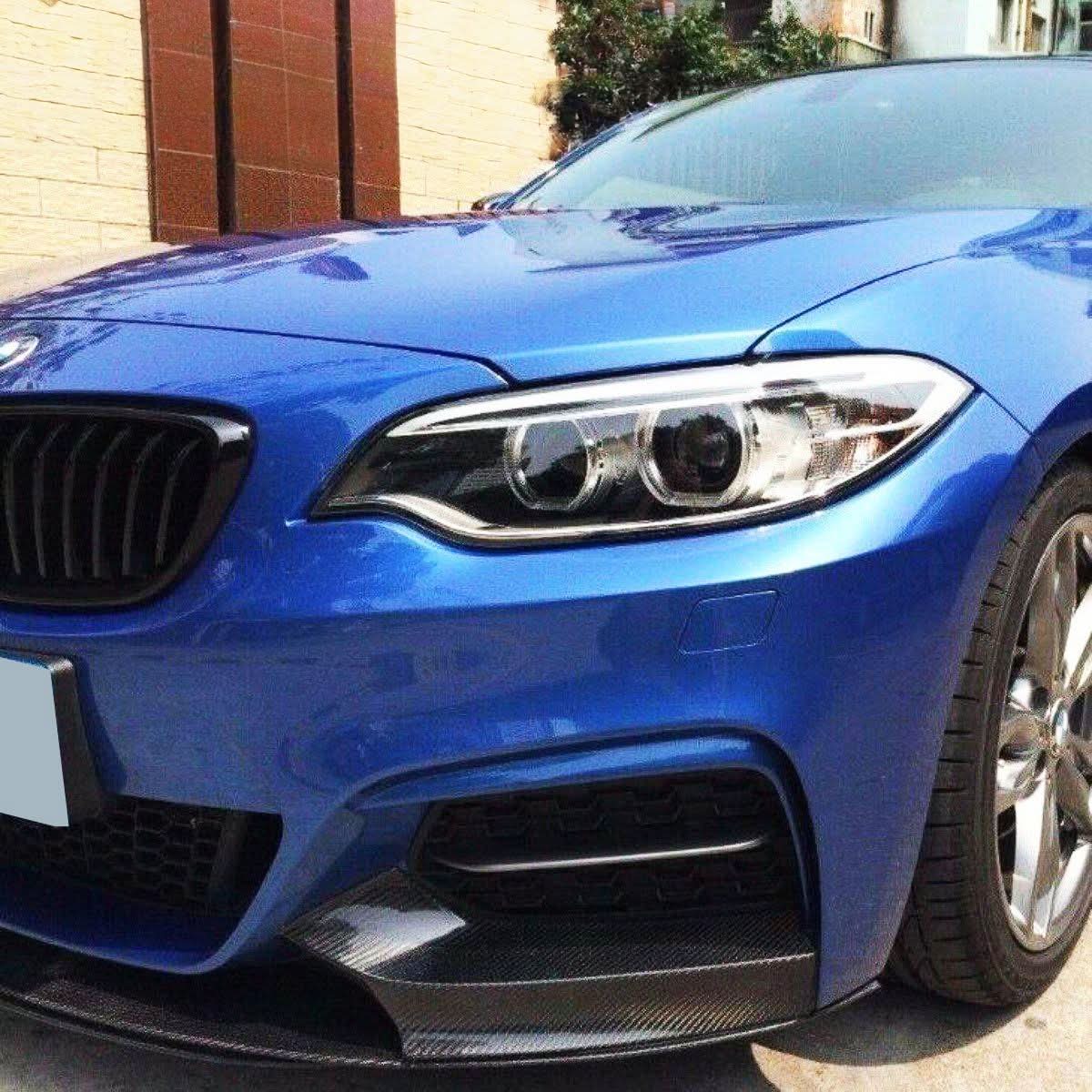 MP Style Carbon Fibre Front Splitter for BMW F22 2 Series M Sport 14-21