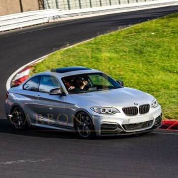 MP Style Carbon Fibre Front Splitter for BMW F22 2 Series M Sport 14-21