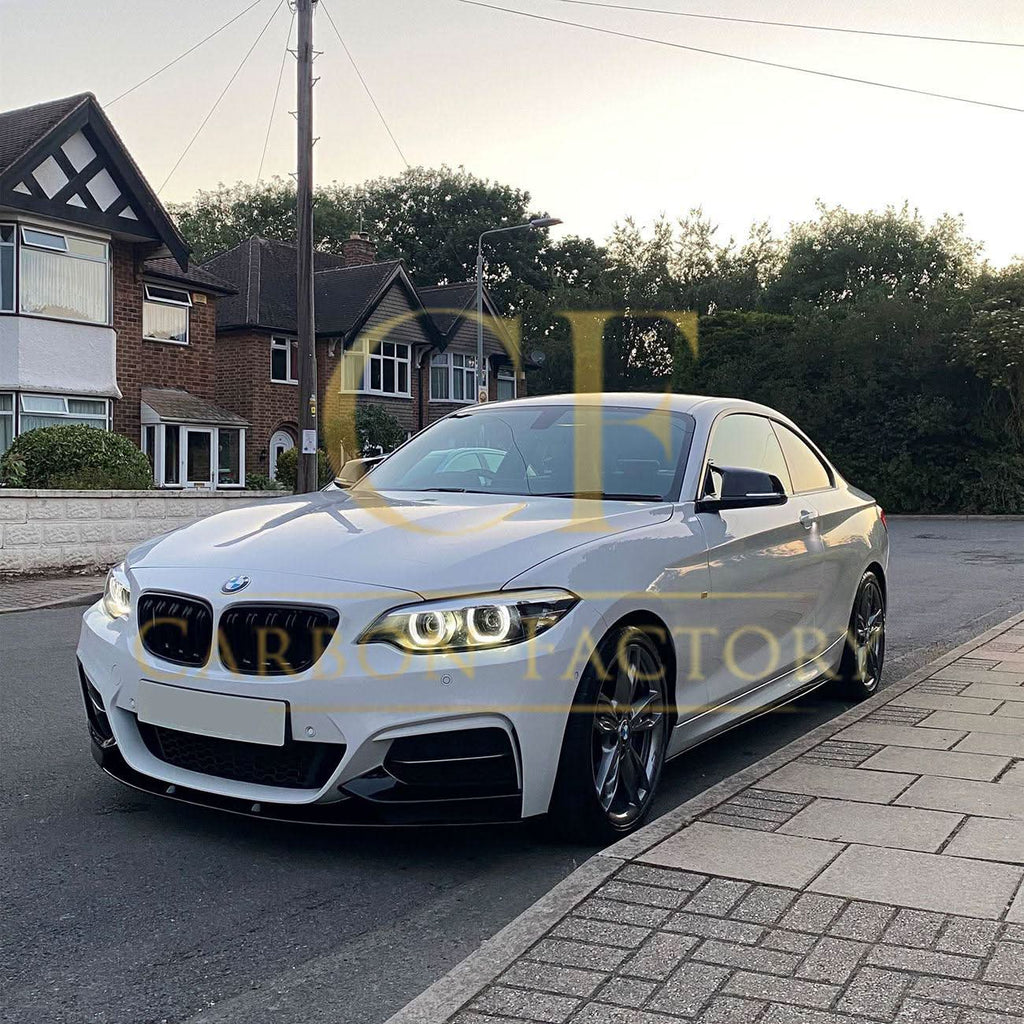 MP Style Carbon Fibre Front Splitter for BMW F22 2 Series M Sport 14-21