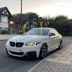 MP Style Carbon Fibre Front Splitter for BMW F22 2 Series M Sport 14-21