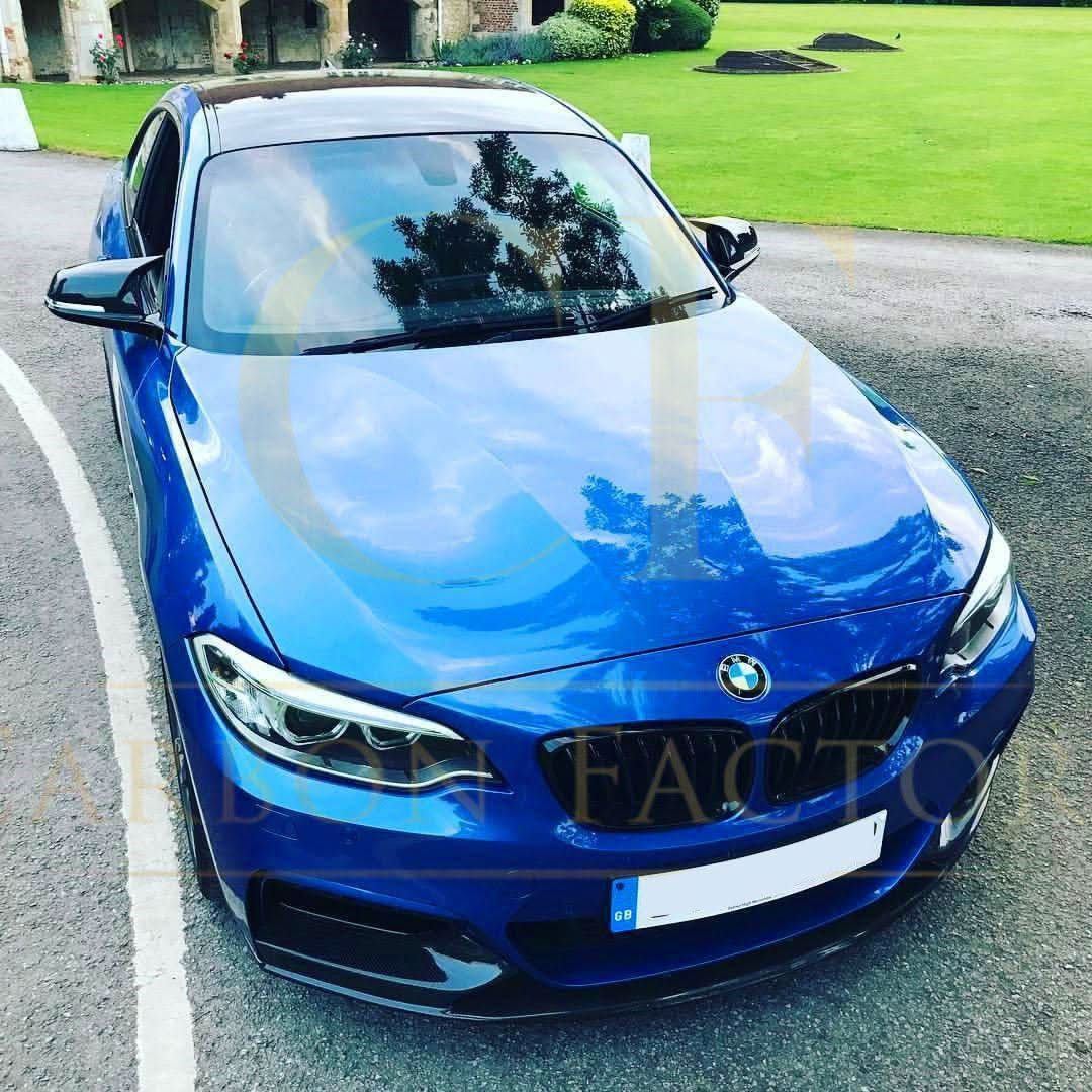 MP Style Carbon Fibre Front Splitter for BMW F22 2 Series M Sport 14-21