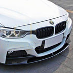 MP Style Carbon Fibre Front Splitter for BMW F30 F31 3 Series M Sport 12-19