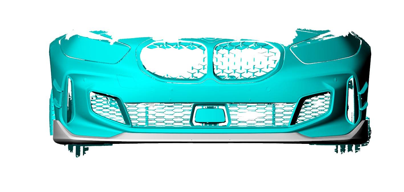 MP Style Carbon Fibre Front Splitter for BMW F40 1 Series 19-24