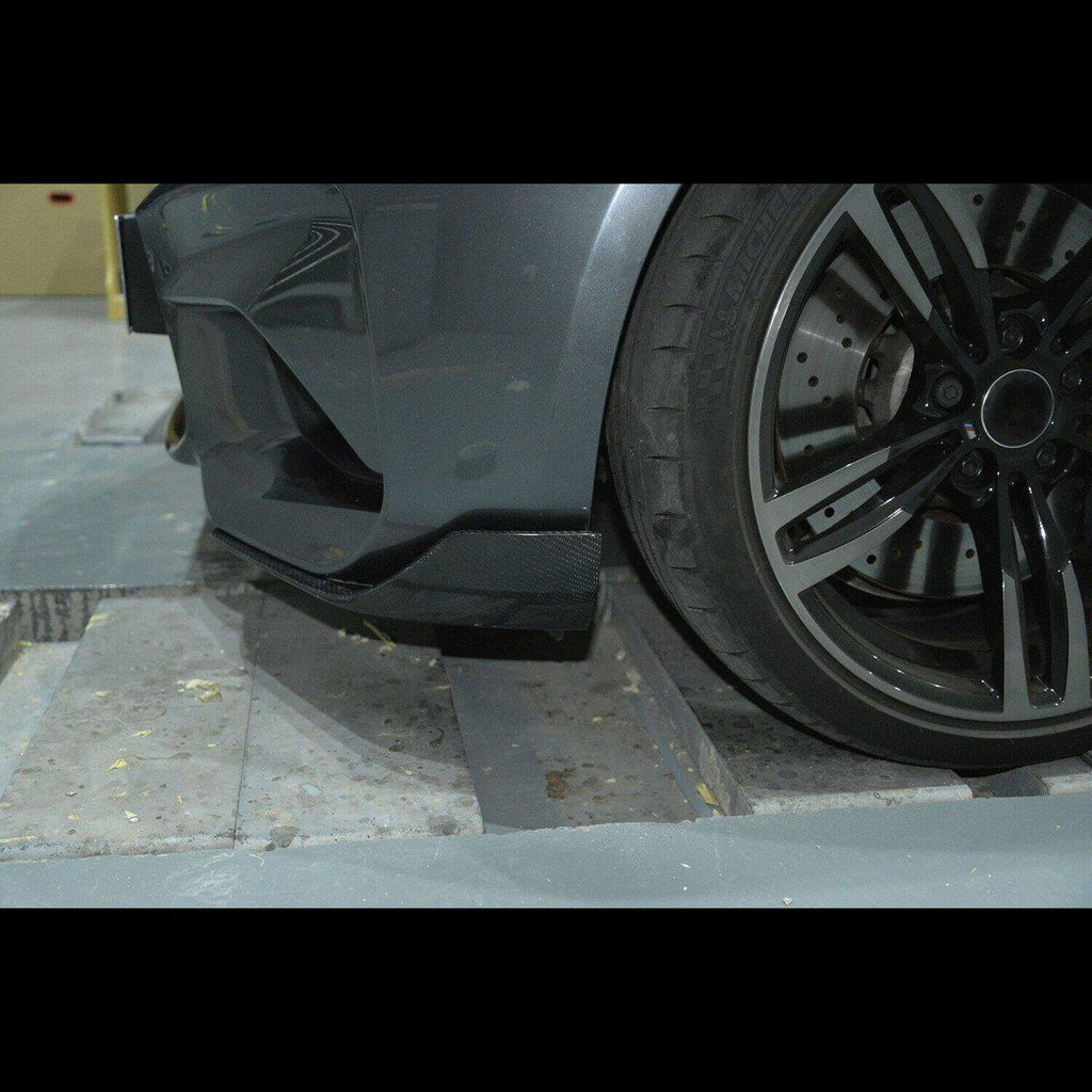 MP Style Carbon Fibre Front Splitter for BMW F87 M2 16-21