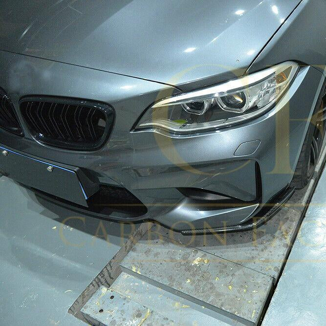 MP Style Carbon Fibre Front Splitter for BMW F87 M2 16-21