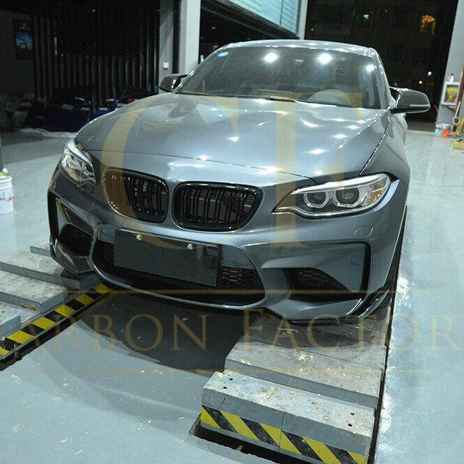 MP Style Carbon Fibre Front Splitter for BMW F87 M2 16-21