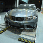 MP Style Carbon Fibre Front Splitter for BMW F87 M2 16-21