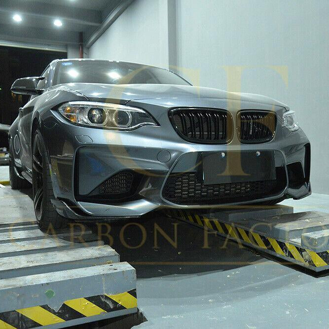 MP Style Carbon Fibre Front Splitter for BMW F87 M2 16-21