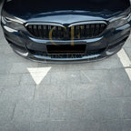 MP Style Carbon Fibre Front Splitter for BMW G30 5 Series M Sport 17-20