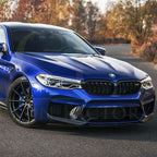 MP Style Pre-Preg Carbon Fibre Front Splitter Covers for BMW F90 M5 Pre-LCI 17-20