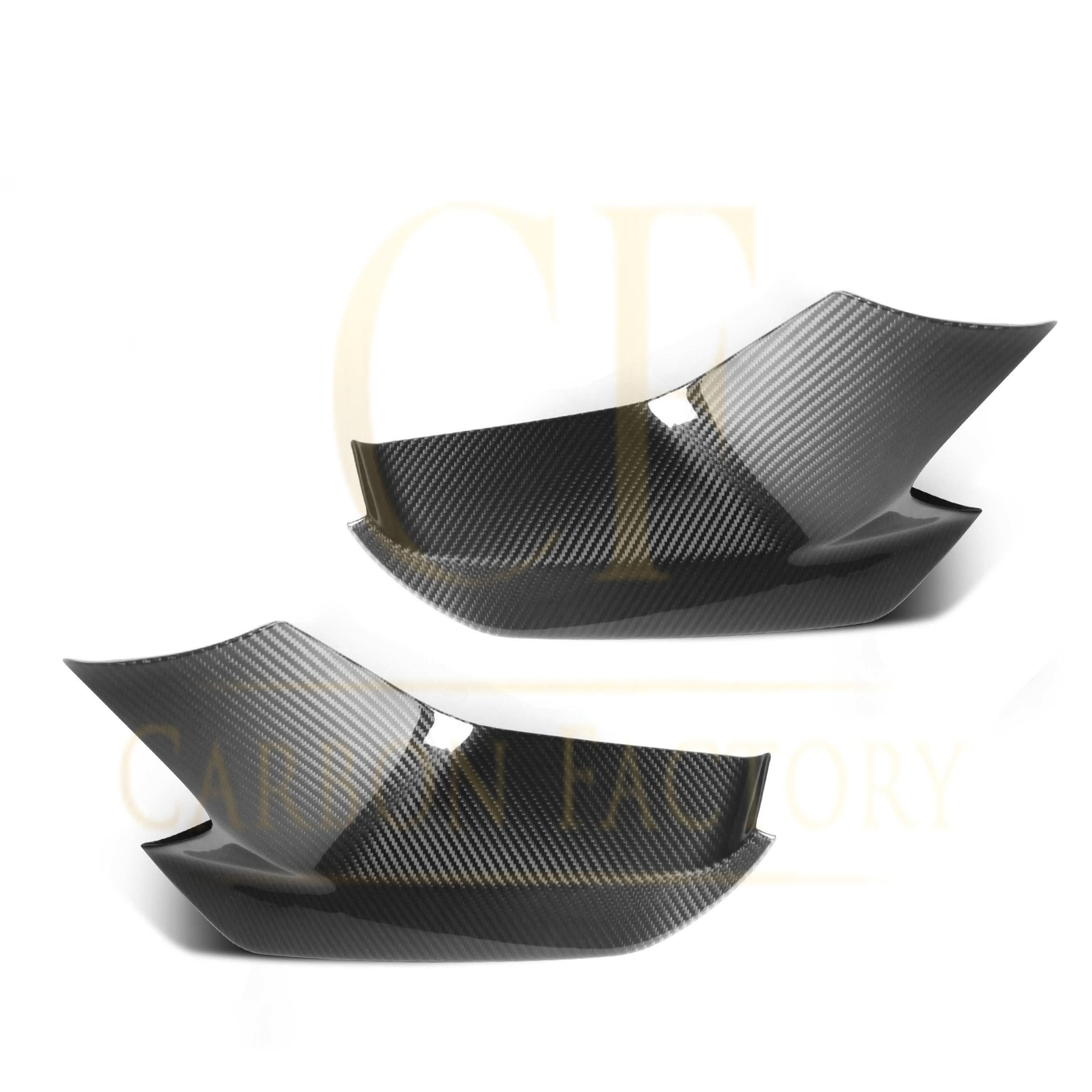 MP Style Pre-Preg Carbon Fibre Front Splitter Covers for BMW F90 M5 Pre-LCI 17-20