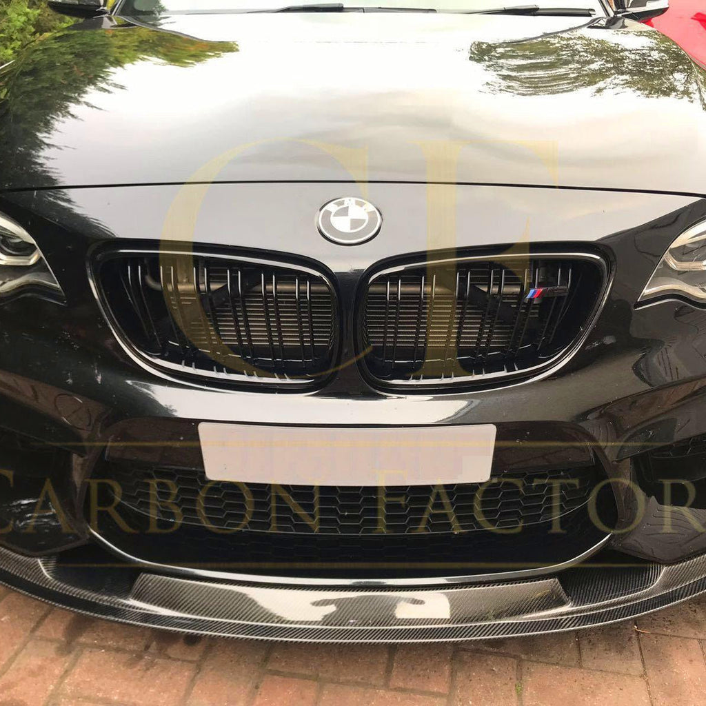 MTC Style Carbon Fibre Front Splitter for BMW F87 M2 OG 16-18