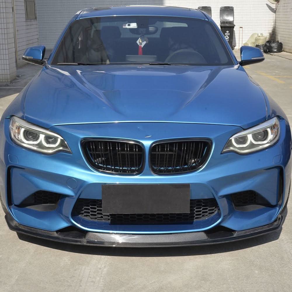 MTC Style Carbon Fibre Front Splitter for BMW F87 M2 OG 16-18