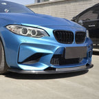 MTC Style Carbon Fibre Front Splitter for BMW F87 M2 OG 16-18