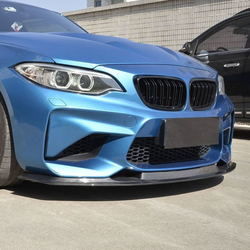 MTC Style Carbon Fibre Front Splitter for BMW F87 M2 OG 16-18