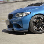 MTC Style Carbon Fibre Front Splitter for BMW F87 M2 OG 16-18