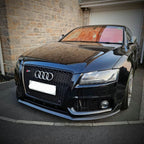 P Style Carbon Fibre Front Splitter for Audi B8 A5 S-Line & S5 07-10