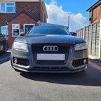 P Style Carbon Fibre Front Splitter for Audi B8 A5 S-Line & S5 07-10