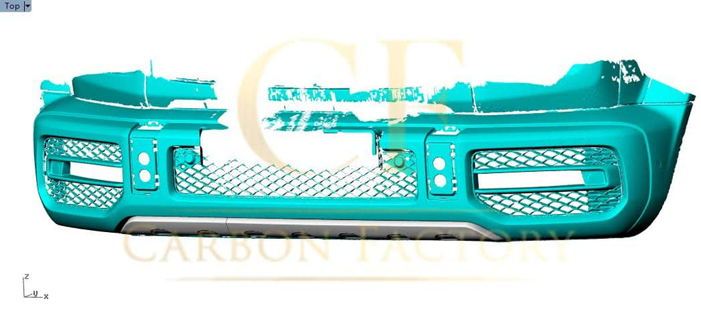 Pre-Preg Carbon Fibre Front Centre Splitter for Mercedes W464 G Class G Wagon 19-Present