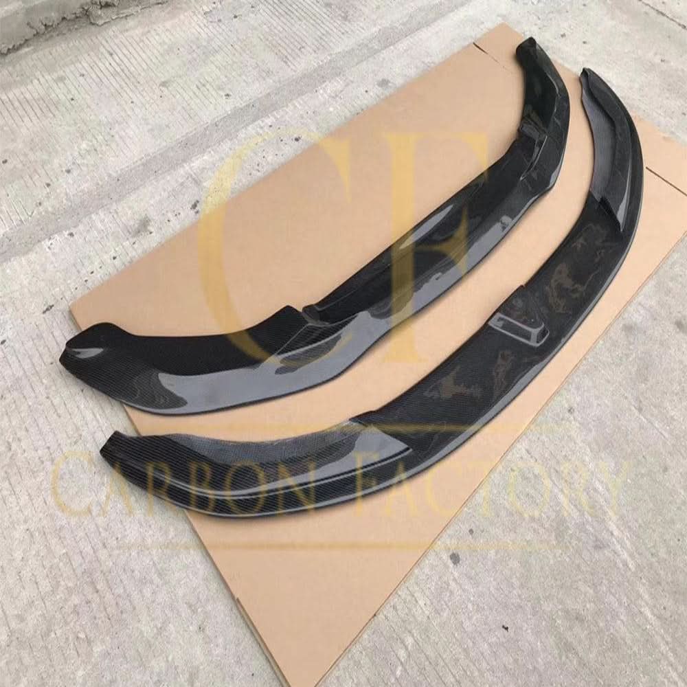 PSM Style Carbon Fibre Front Splitter 2 Pieces for BMW F80 M3 F82 F83 M4 14-20