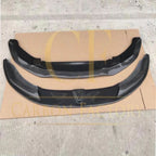 PSM Style Carbon Fibre Front Splitter 2 Pieces for BMW F80 M3 F82 F83 M4 14-20