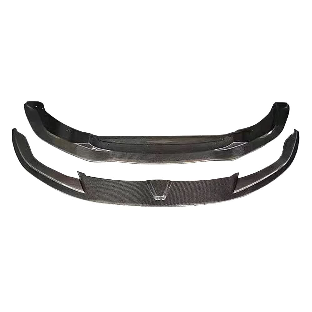 PSM Style Carbon Fibre Front Splitter 2 Pieces for BMW F80 M3 F82 F83 M4 14-20