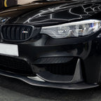 PSM Style Carbon Fibre Front Splitter for BMW F80 M3 F82 F83 M4 14-20