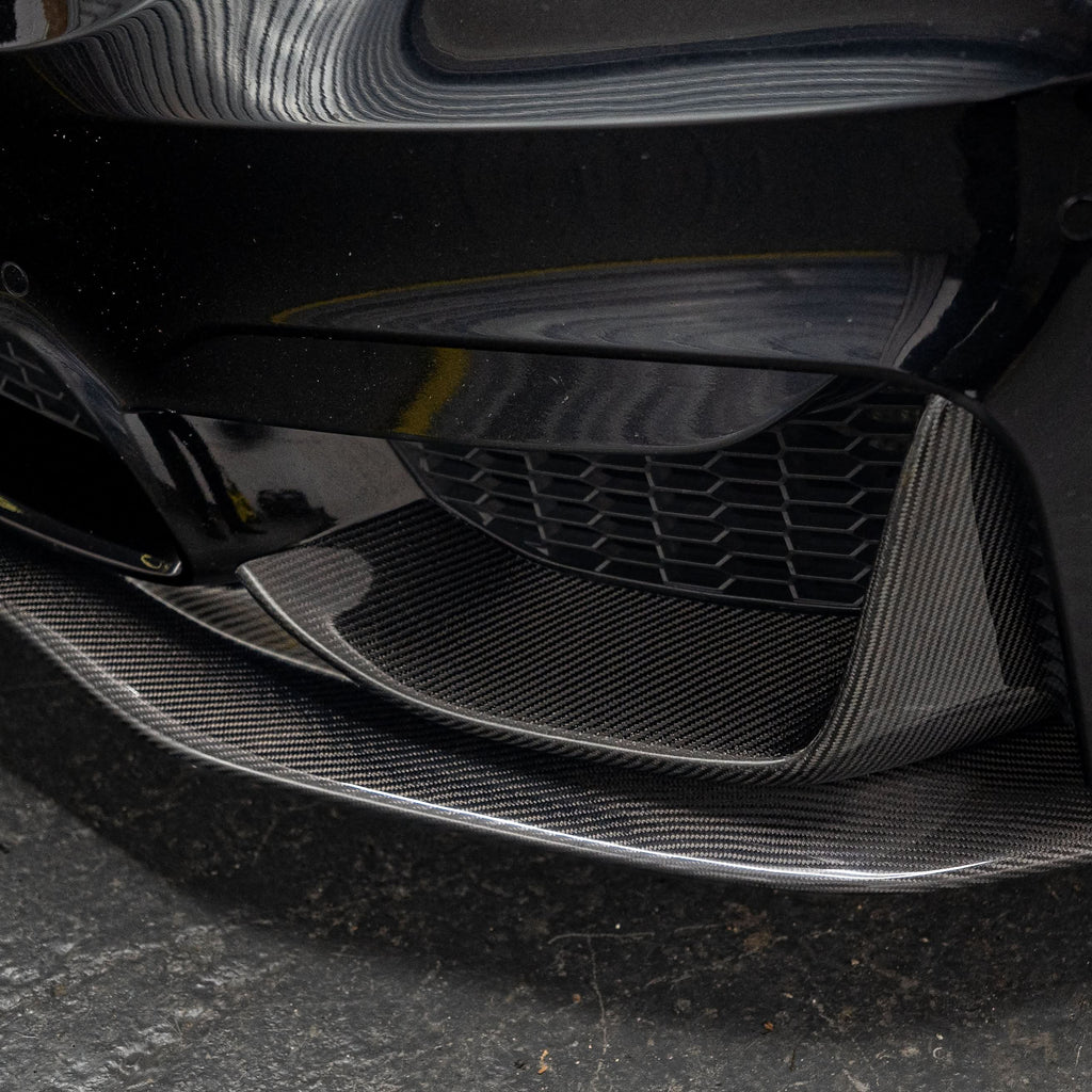 PSM Style Carbon Fibre Front Splitter for BMW F80 M3 F82 F83 M4 14-20