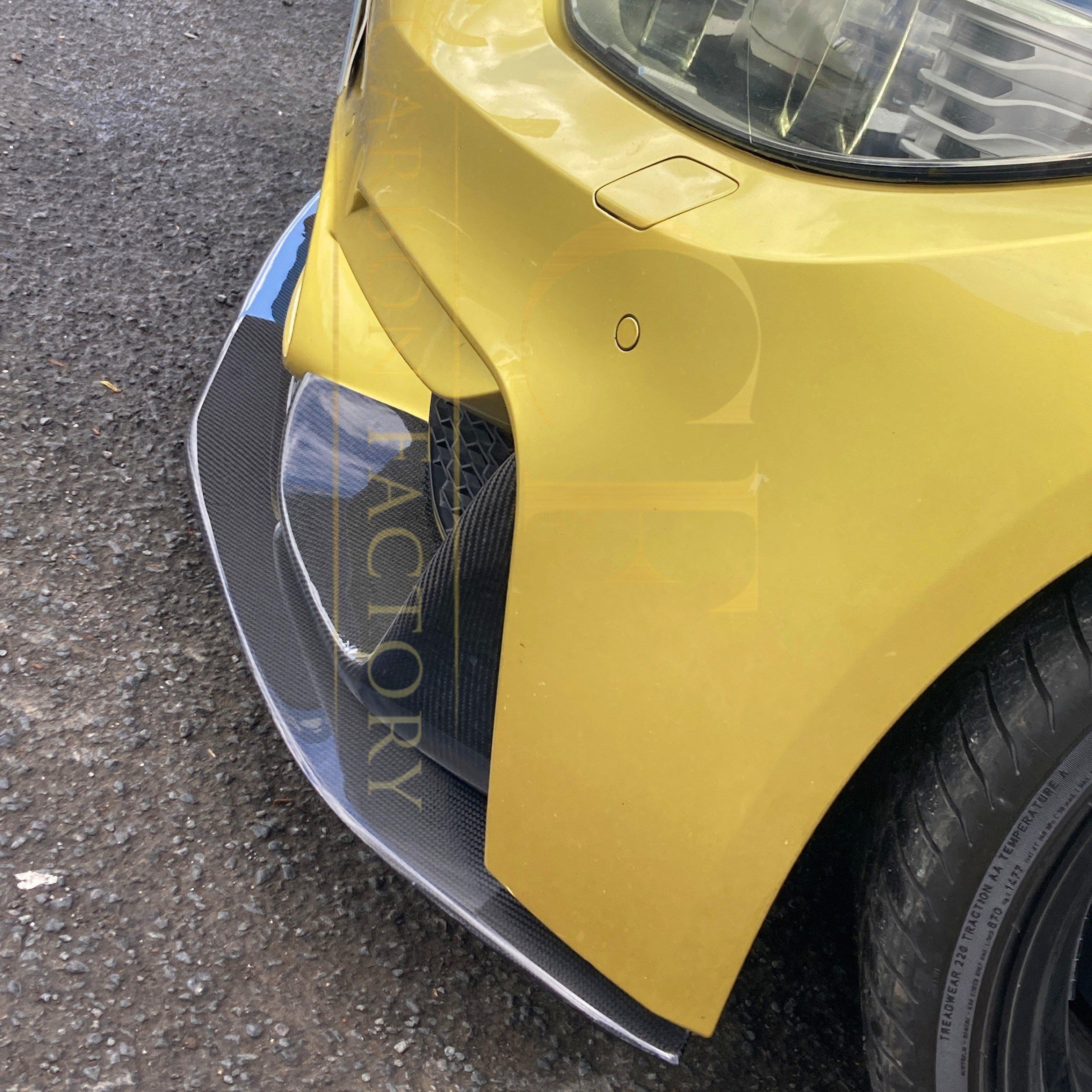 PSM Style Carbon Fibre Front Splitter for BMW F80 M3 F82 F83 M4 14-20