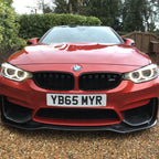PSM Style Carbon Fibre Front Splitter for BMW F80 M3 F82 F83 M4 14-20