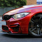 PSM Style Carbon Fibre Front Splitter for BMW F80 M3 F82 F83 M4 14-20