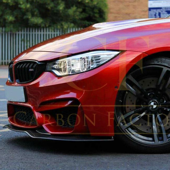 PSM Style Carbon Fibre Front Splitter for BMW F80 M3 F82 F83 M4 14-20