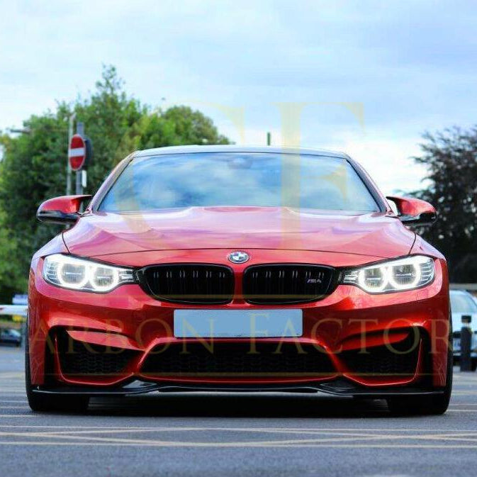 PSM Style Carbon Fibre Front Splitter for BMW F80 M3 F82 F83 M4 14-20